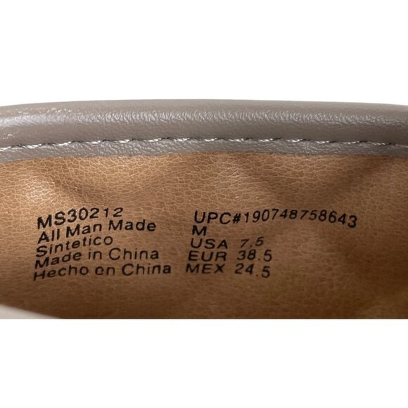 Mountain Sole Women's Slip On Sneaker Shoes Quilted Taupe/Gray Ladies 7.5 - Picture 13 of 13